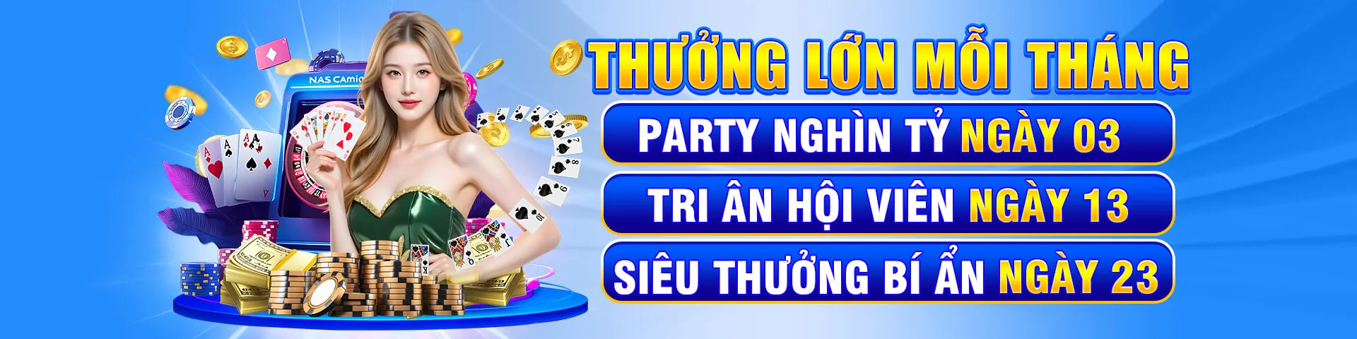 Sòng bạc trực tuyến gd86 với các trò chơi sang trọng và chủ đề xanh vàng